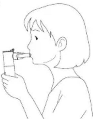 OMRON X105 Advanced - Utilisation de l'embout buccal - 2