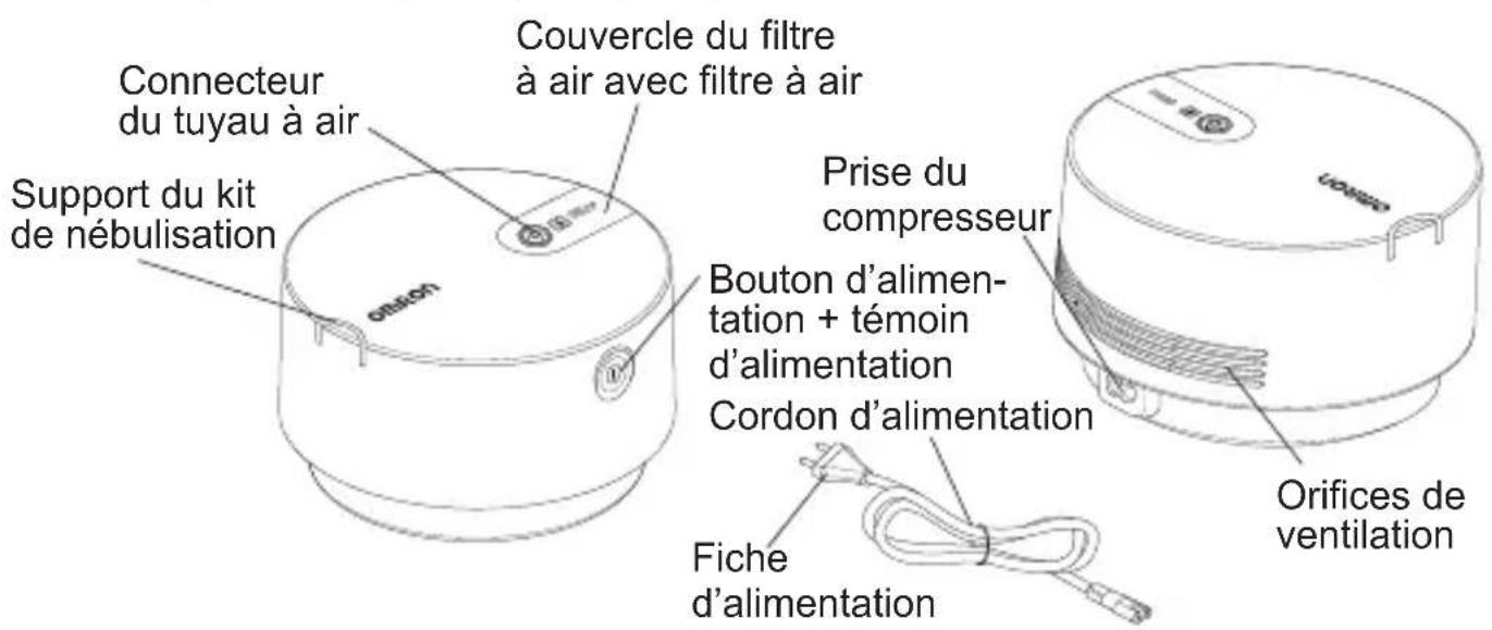 OMRON X105 Advanced - Compresseur (unité principale) - 1