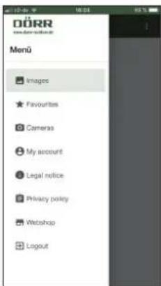 Dörr SnapShot Cloud 4G - | FONCTIONS DANS L'APPLICATION - 1
