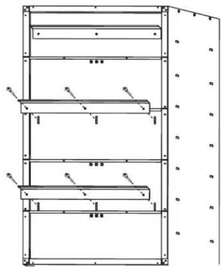 Gladiator GAJG36FDYG - Ajuste los soportes de montaje - 5