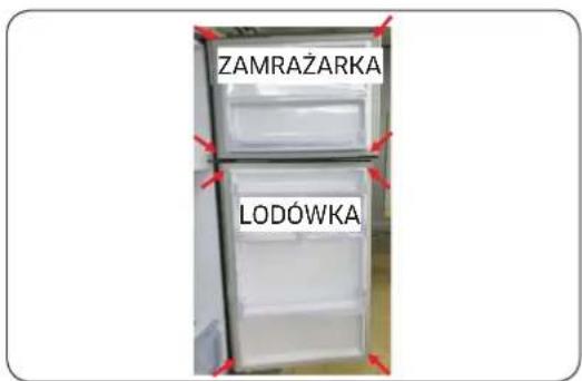 SAMSUNG RT32K5035S9 - Zdejmowanie uszczelki - 1
