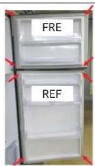 SAMSUNG RT32K5035S9 - Pentru a scoate garnitura - 1