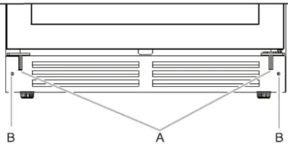 Gladiator GABC05FDKG - Grille de la base - 1