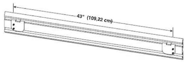 Gladiator GAGL30WSJG - Sliding the brackets into the GearTrack® channel - 1