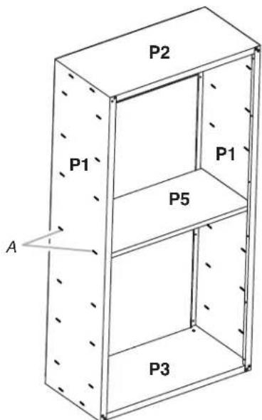 Gladiator GALG36CKXG - 4a. Install Shelves - 1