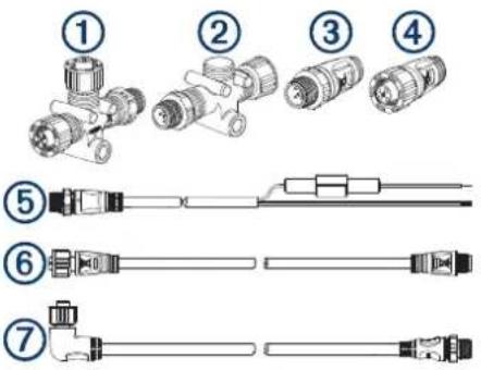 GARMIN Airmar T80 - NMEA 2000 Composants - 1
