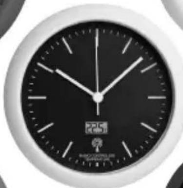 Krontaler GTWCBC - Radiografische klok voor badkamer Horloge radio-pilotée de salle de bain Funk-Baduhr - 4