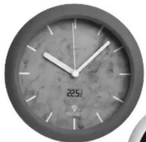 Krontaler GTWCBC - Radiografische klok voor badkamer Horloge radio-pilotée de salle de bain Funk-Baduhr - 1