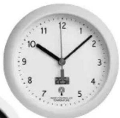 Krontaler GTWCBC - Radiografische klok voor badkamer Horloge radio-pilotée de salle de bain Funk-Baduhr - 2