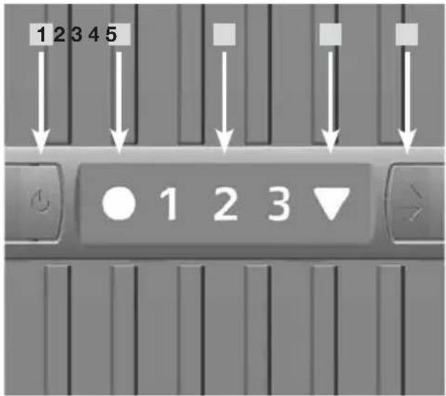 Maginon LW15 - OVLÁDACÍ PANEL - 1