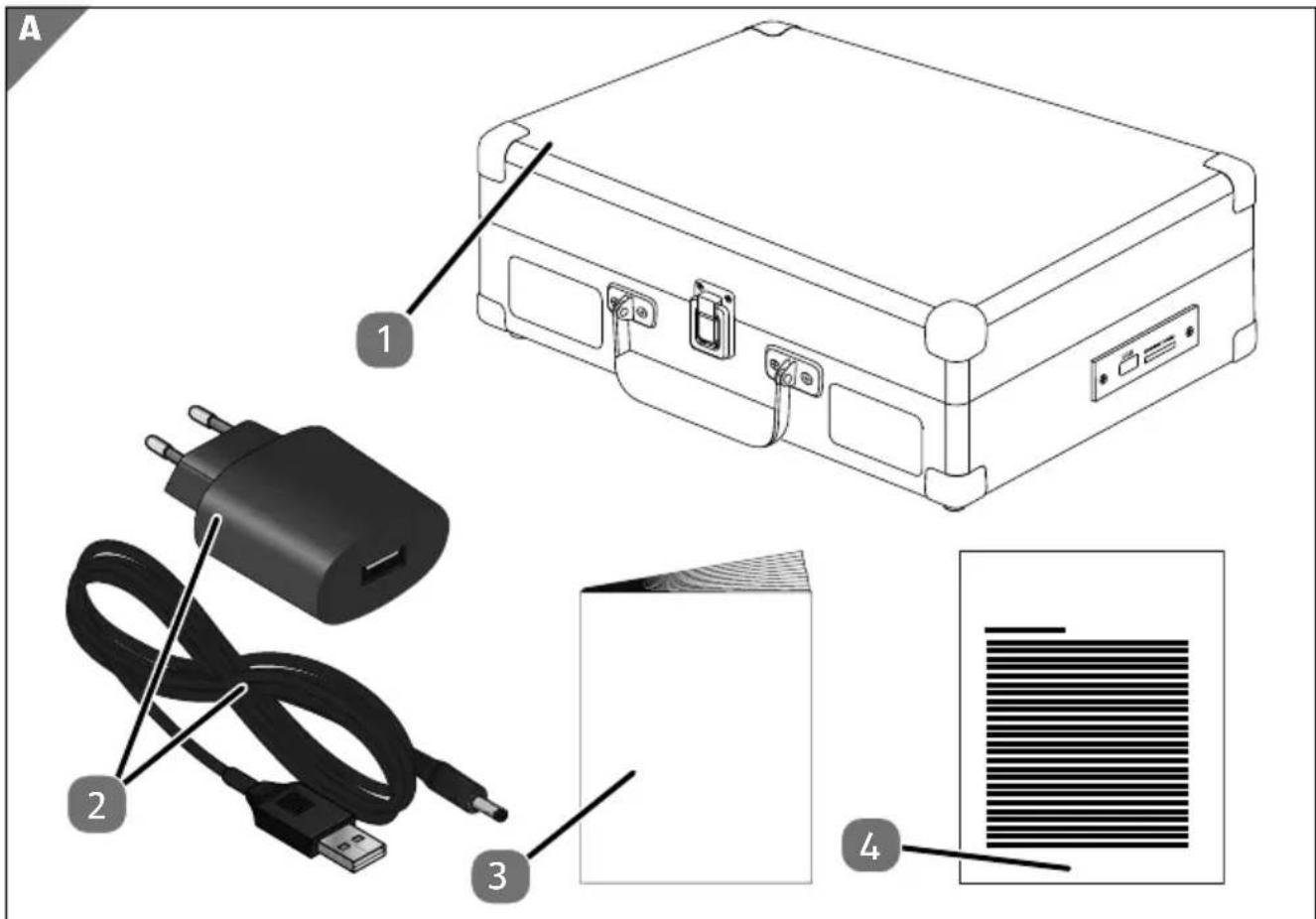 Maginon RRP1 - Entsorgung des Plattenspielers - 2