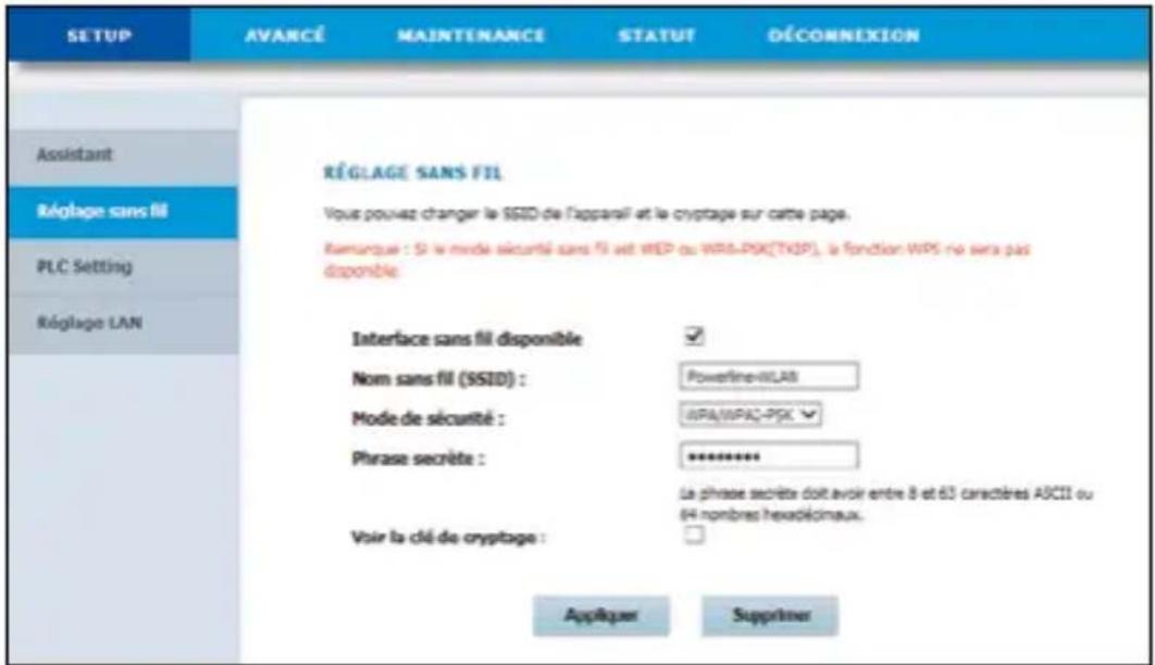 Maginon PL510 - Configurer l'adaptateur Powerline WLAN - 3