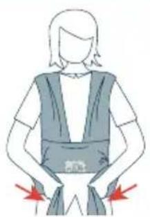 JANE Cocoon - COME FARE IL DOPPIO NODO ALLA FASCIA: - 1