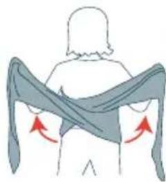 JANE Cocoon - Cross the ends over behind - 1
