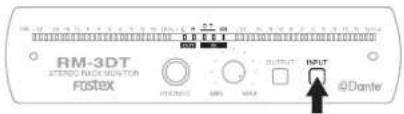 FOSTEX RM3DT - [INPUT] switch - 1