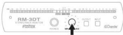 FOSTEX RM3DT - Touche de sourdine - 1