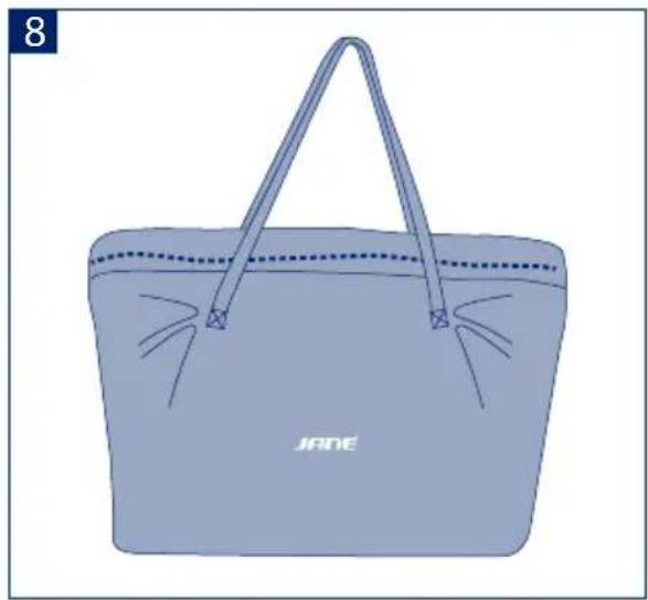 JANE Sleep And Fun - SUPPORTO DELLA MINI CULLA E MATERASSO SUPERIORE - 5