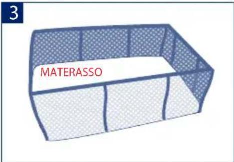 JANE Sleep And Fun - SUPPORTO DELLA MINI CULLA E MATERASSO SUPERIORE - 2