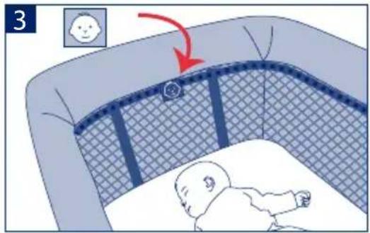 JANE Sleep And Fun - • FITTING THE SUPPORT FOR THE MINI COT AND UPPER MATTRESS - 3