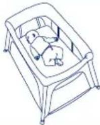 JANE Sleep And Fun - SUPPORTO DELLA MINI CULLA E MATERASSO SUPERIORE - 6