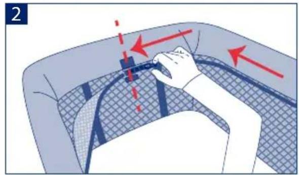 JANE Sleep And Fun - - REMOVING THE SUPPORT OF THE MINI COT AND MATTRESS - 2