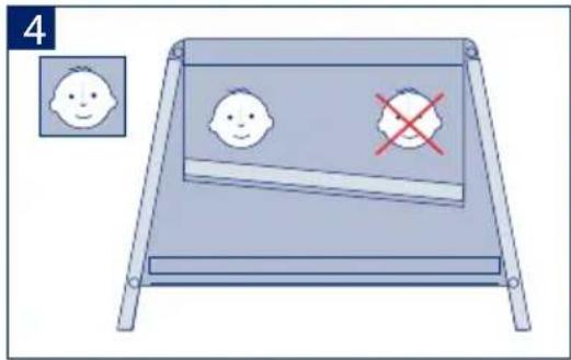 JANE Sleep And Fun - • INSTALLAZIONE DEL SUPPORTO DELLA MINI CULLA E MATERASSO SUPERIORE - 4