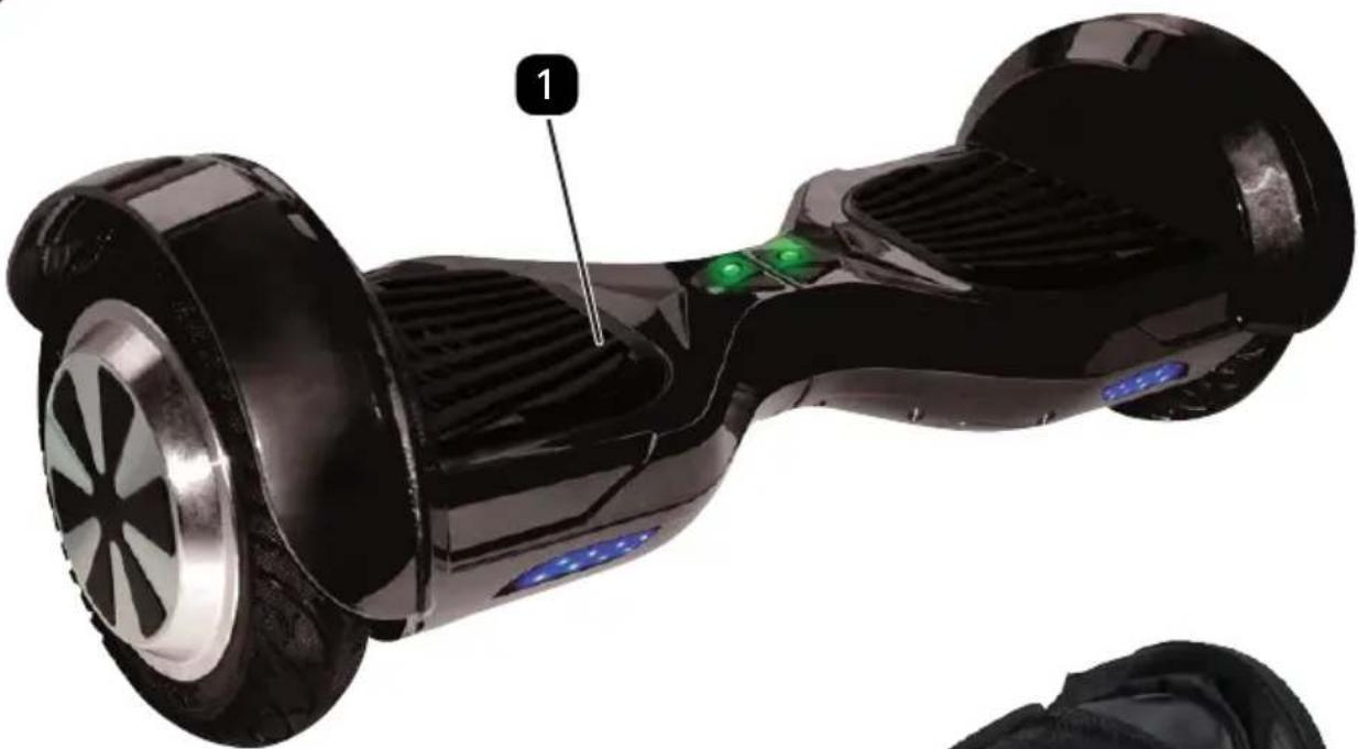 Maginon BC65 - Balance Scooter BC-65 Cruise - 1