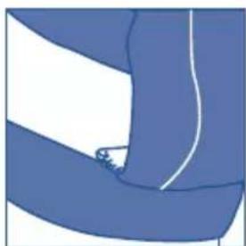JANE Dual - Vérifiez si les jambes du bébé sont dans une position ergonomique - 1
