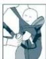 JANE Kangaroo - COMMANTER SEGURO O SEU BEBE AO USAR ESTA MOCHILA PORTA-BEBES - 3