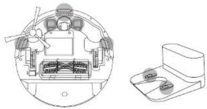 eufy RoboVac G20 - OuNTka daTchNKOB KOHTaKToB 3apAdkn - 1