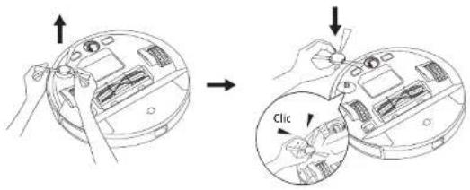 eufy RoboVac G20 - Remplacement des brosses laterales - 1
