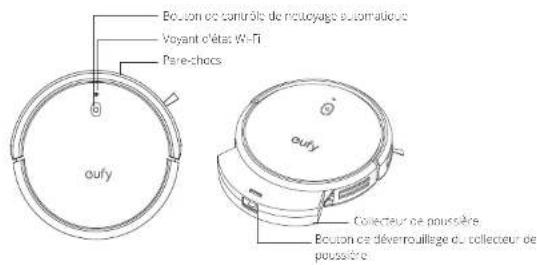 eufy RoboVac G20 - Anatomie du RoboVac - 1