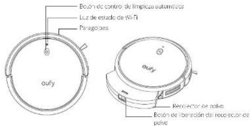 eufy RoboVac G20 - Anatomía del RoboVac - 1