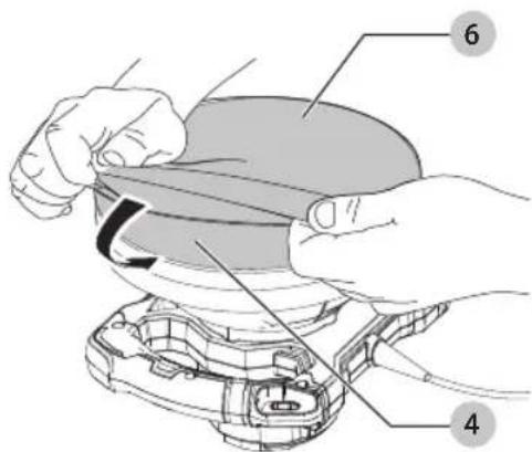 Craftsman CMEE100 - Colocación de Cubierta del Aplicador de Cera y Aplicación de Cera (Fig. C, D) - 1