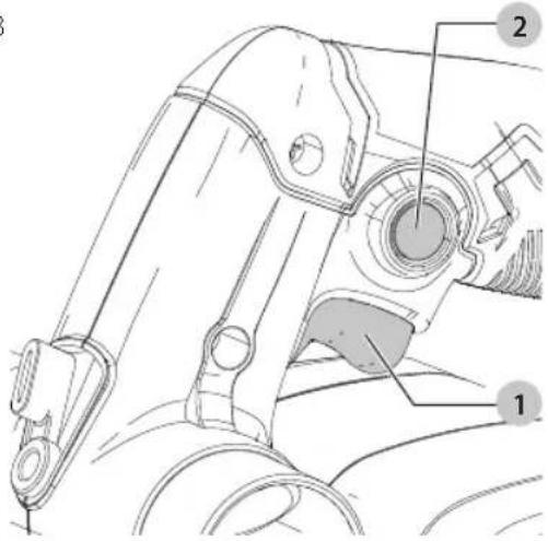 Craftsman CMEW300 - Switch and Lock-On Button (Fig. B) - 1