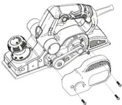 Craftsman CMEW300 - Para Reemplazar la Correa - 1