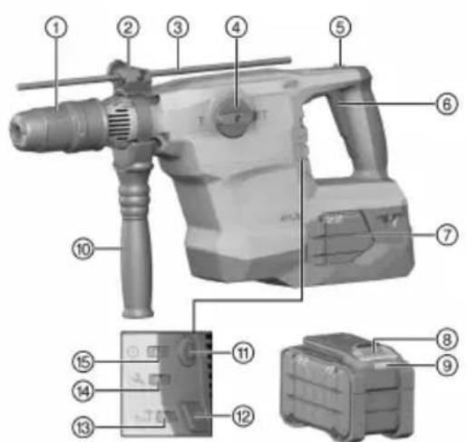 HILTI TE 6022 - 3.1Orna npodykty - 1