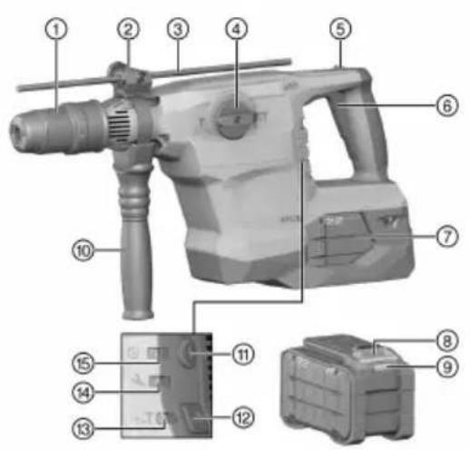HILTI TE 6022 - Product overview - 1