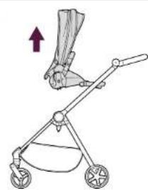 Silver Cross Spirit - Changing the seat from Rearward Facing to Forw Facing - 1