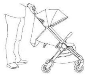 Silver Cross Clic - To adjust the footrest - 1