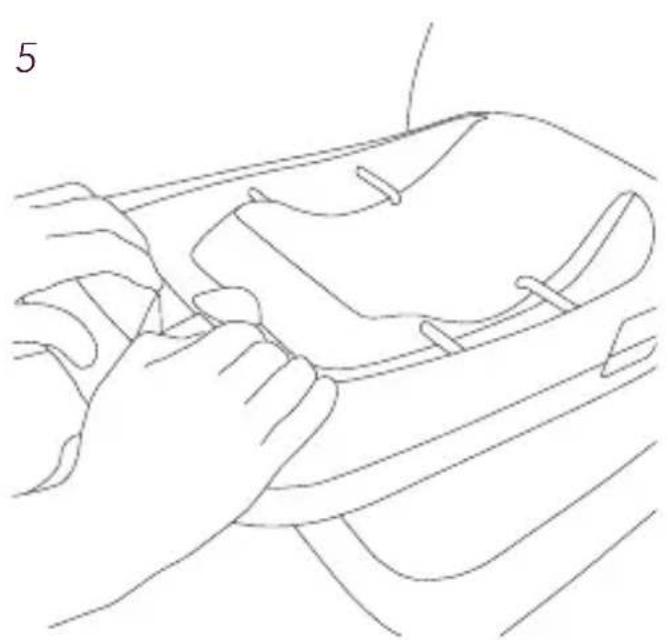 Silver Cross Simplifix Isofix Base - Installing the Simplifix ISOFIX Base - 3