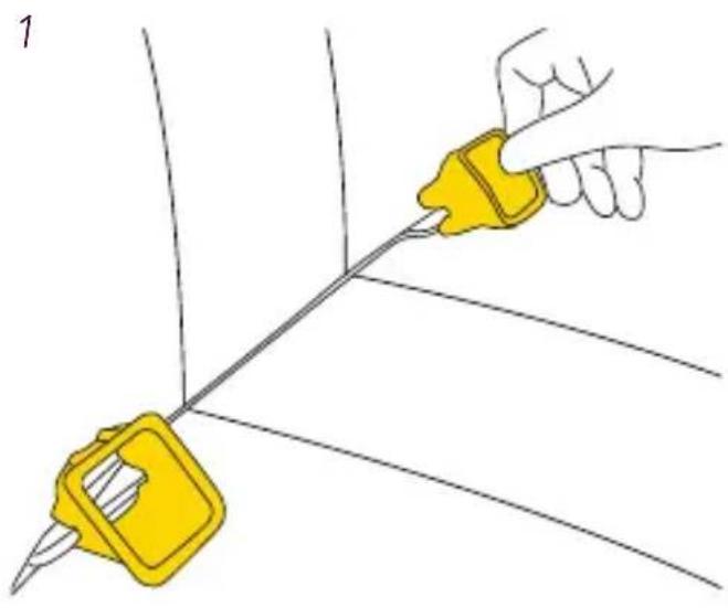 Silver Cross Simplifix Isofix Base - Simplifix ISOFIX Base parts list: - 2