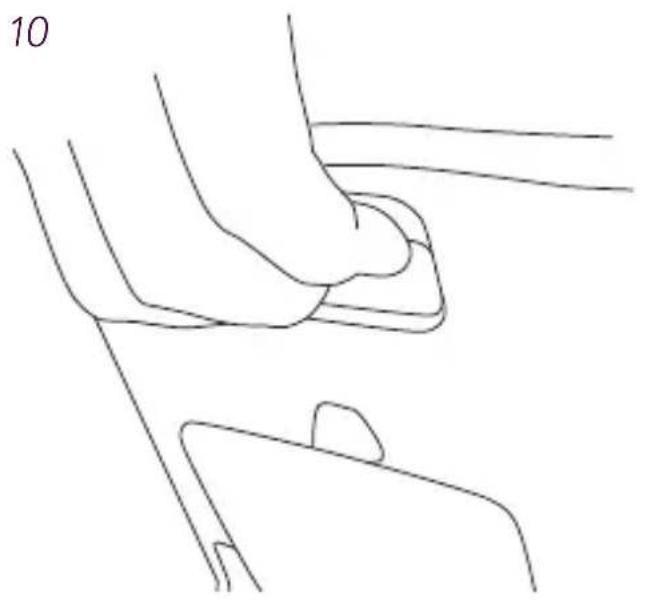 Silver Cross Simplifix Isofix Base - Installing the Simplifix ISOFIX Base (continued) - 4
