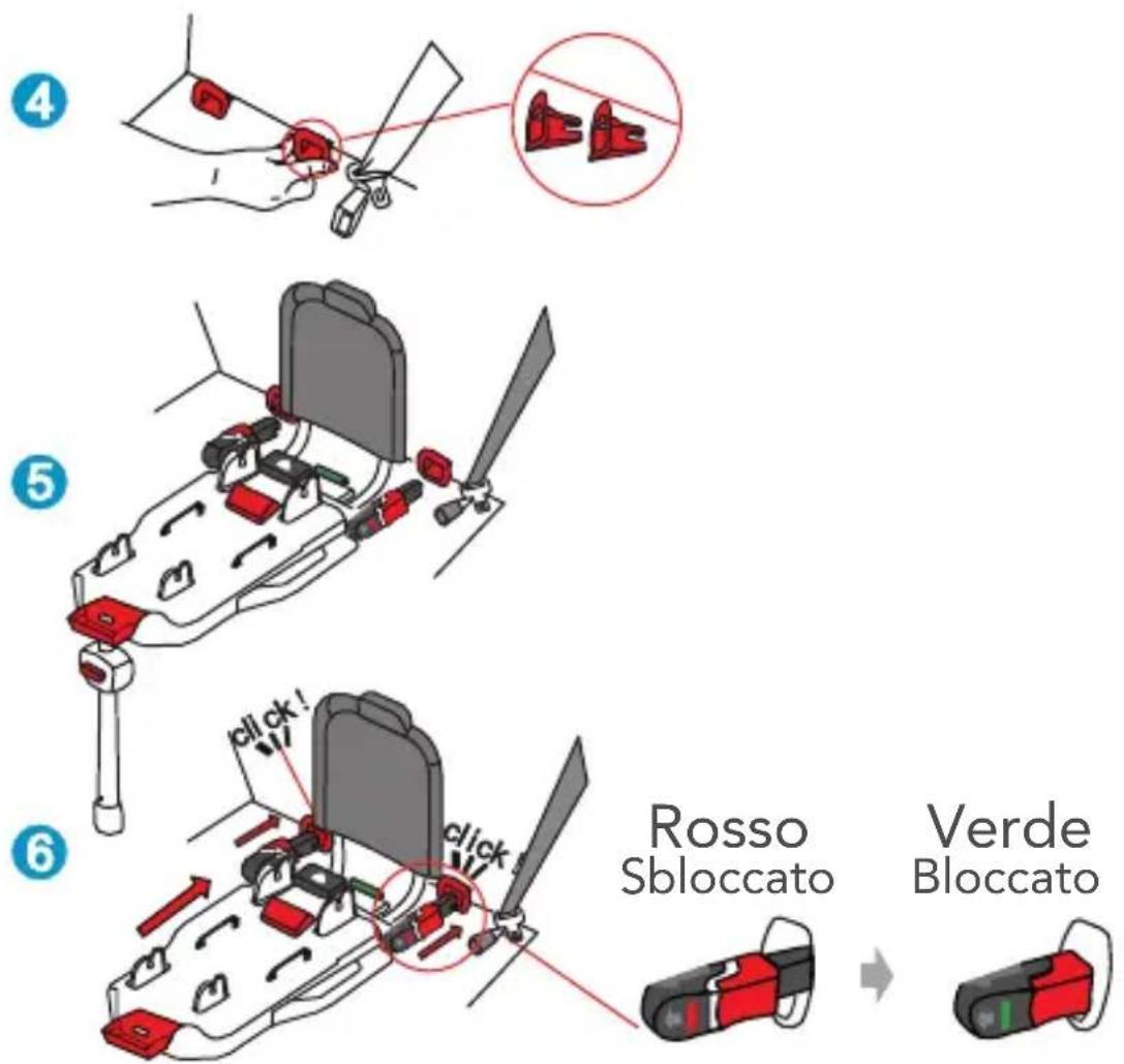 Foppapedretti XBASE - INSTALLAZIONE DELLA BASE ISOFIX IN VETTURA DOTATA DI SISTEMA ISOFIX - 1