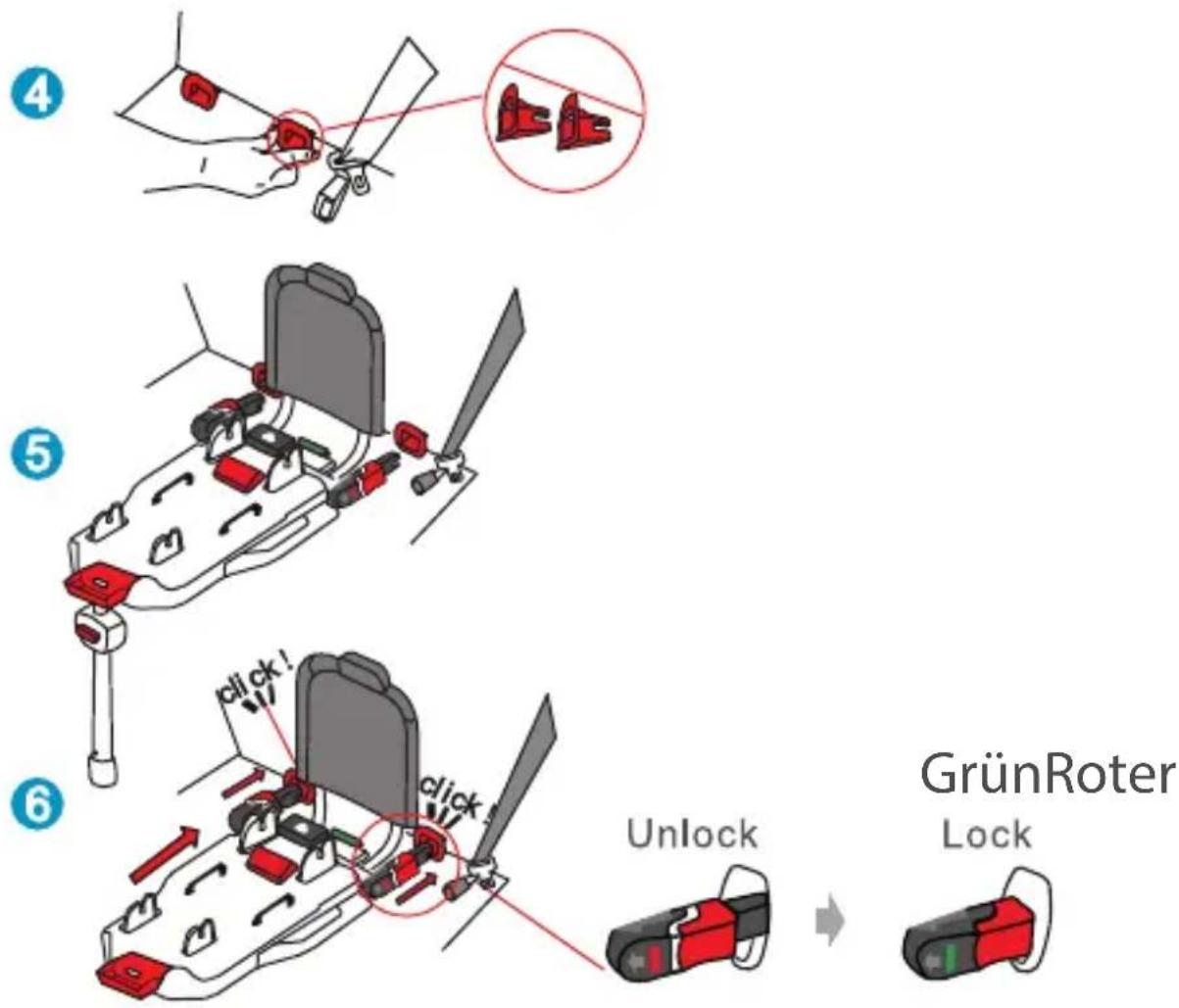 Foppapedretti XBASE - TAGE DER ISOFIX-BASIS IN FAHRZEUGEN MIT ISOFIX-SYSTEM - 1
