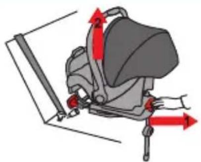 Foppapedretti XBASE - ДЕMOHTAX ABTOKPECJA C OCHOBAHЯ ISOFIX - 1