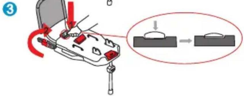 Foppapedretti XBASE - ДЕMOHTAX OCHOBAHЯ ISOFIX - 3