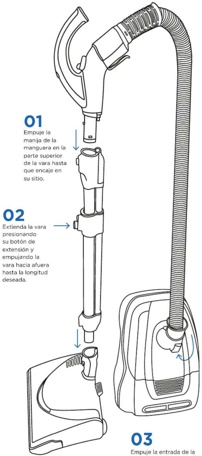 Riccar Prima Power Team Tandem R50TAP.2 - CABLE DE ALIMENTACION POLARIZADO DE 2 HILOS - 3