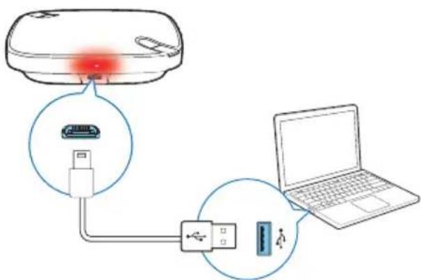PHILIPS WeCall BT AECS7000ES - Charge du haut-parleur WeCall - 1