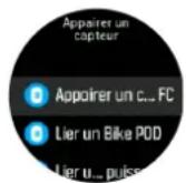 SUUNTO 5 Peak - Appairage des POD et capteurs - 2